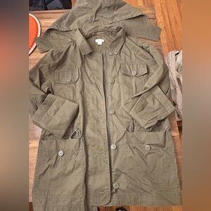 J. Crew Khaki Utility Jacket
